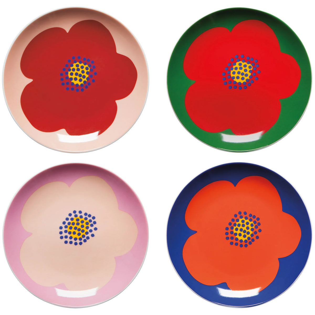 Ensemble Assiettes Poppy
