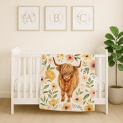 Doudou Bassinette Vache Highland