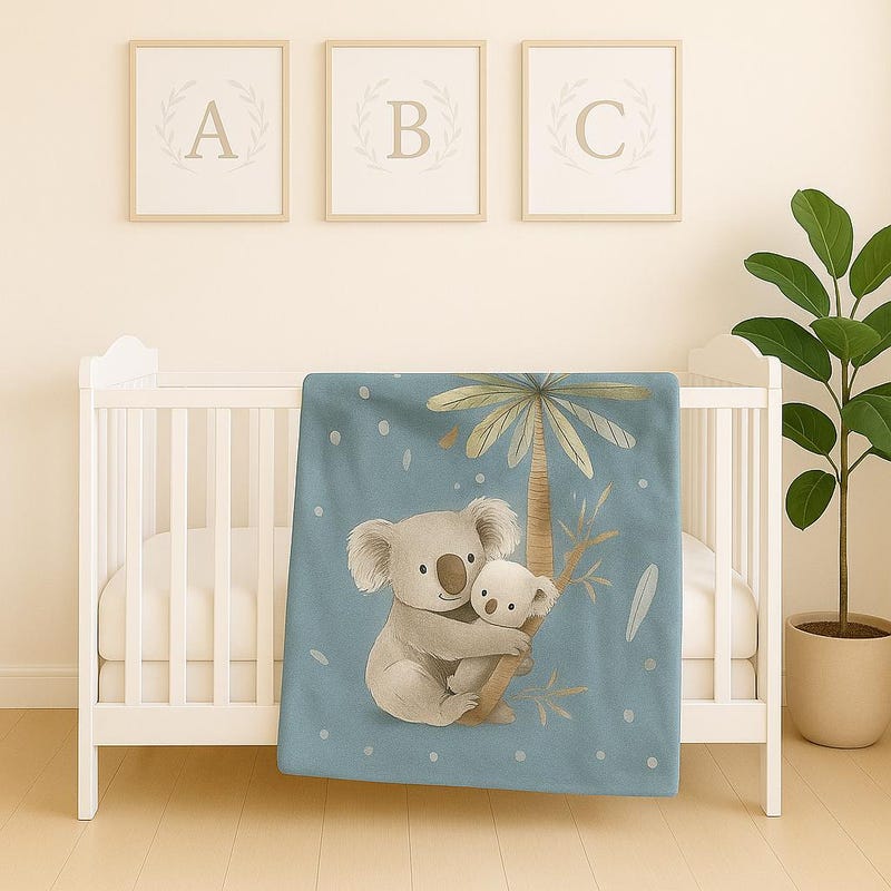 Doudou Bassinette Maman & Bébé Koala