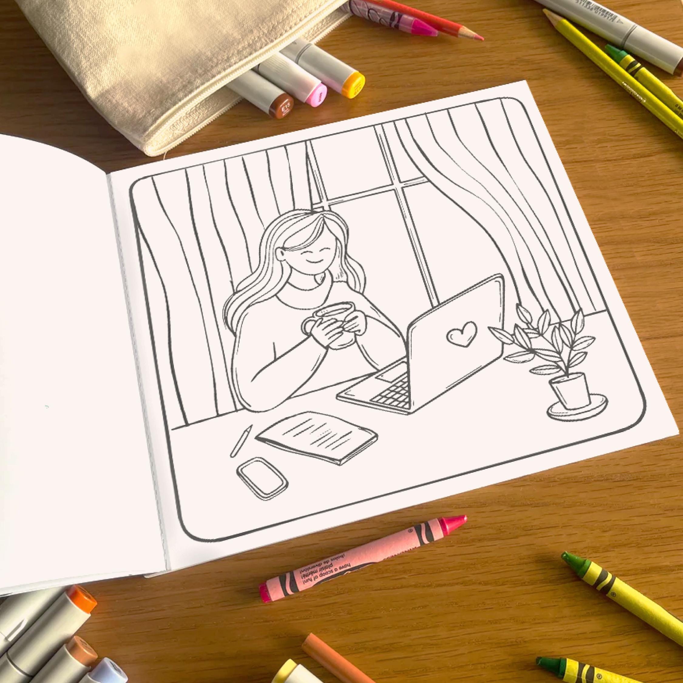 Livre À Colorier Tome 1