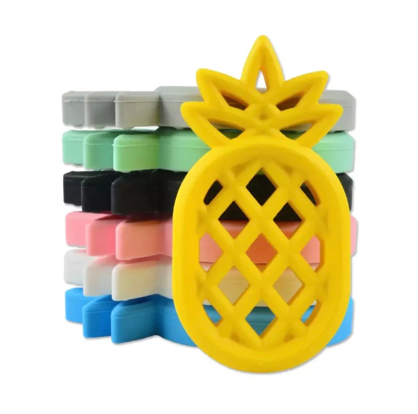 Jouet De Dentition Ananas Jaune