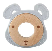 Jouet De Dentition Figure D'ourson Gris