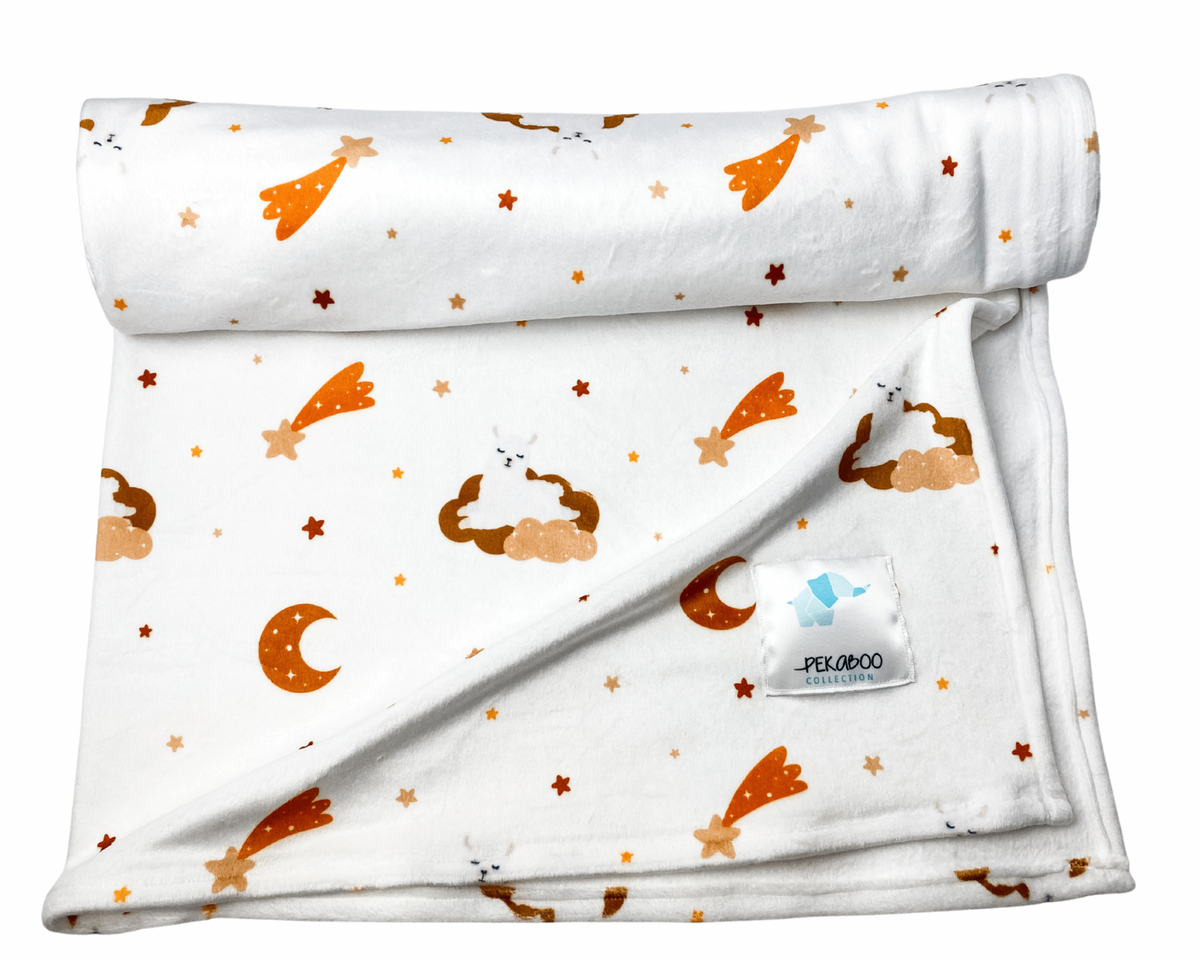 Doudou Magiks Lamas Nuage Rouille
