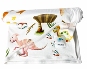Couverture Magiks TODDLER Dino & Oeuf Rose