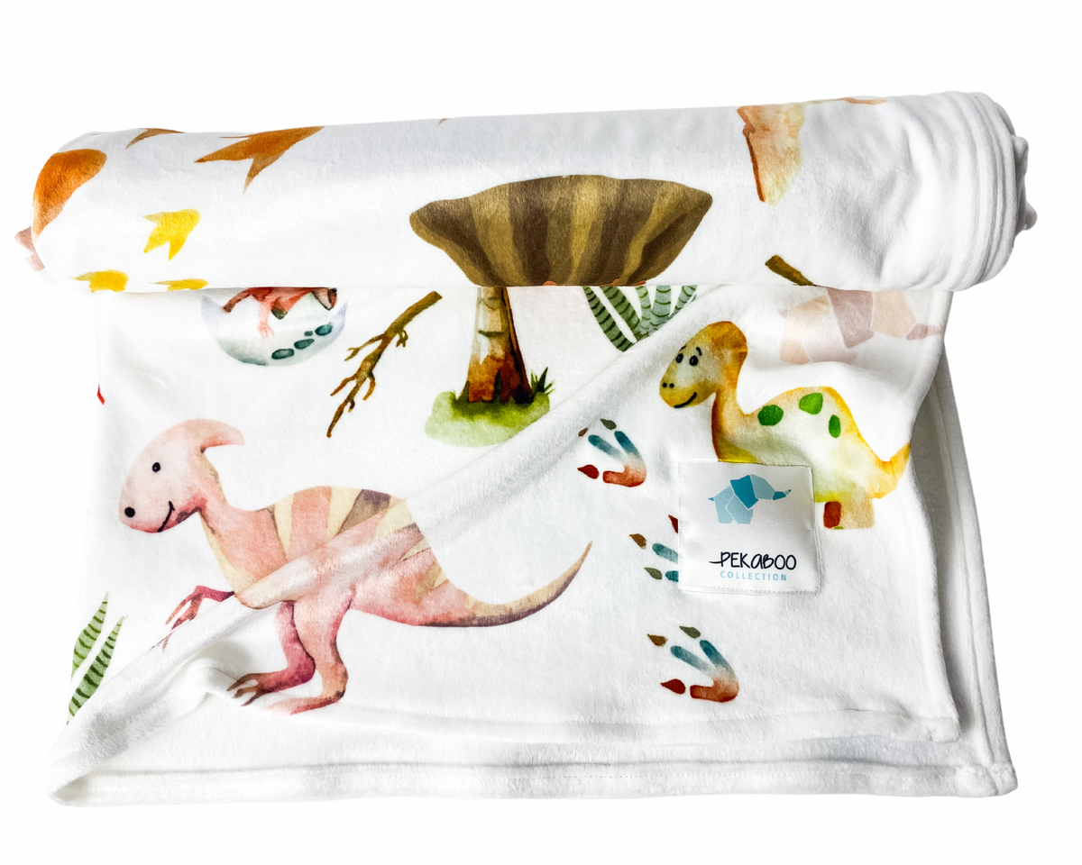 Doudou Magiks Dino Oeuf Rose