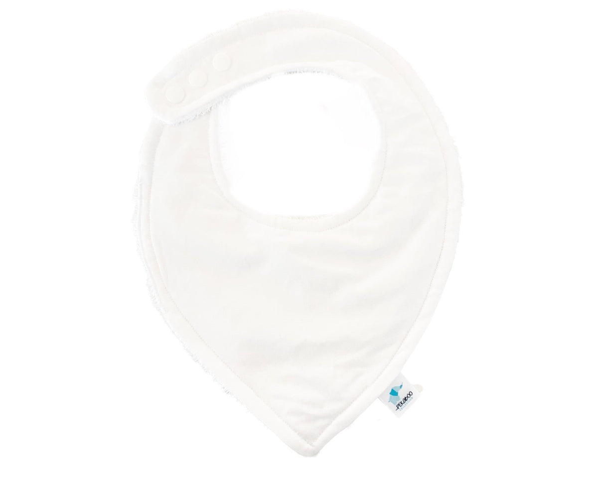 Bavoir Dentition Blanc