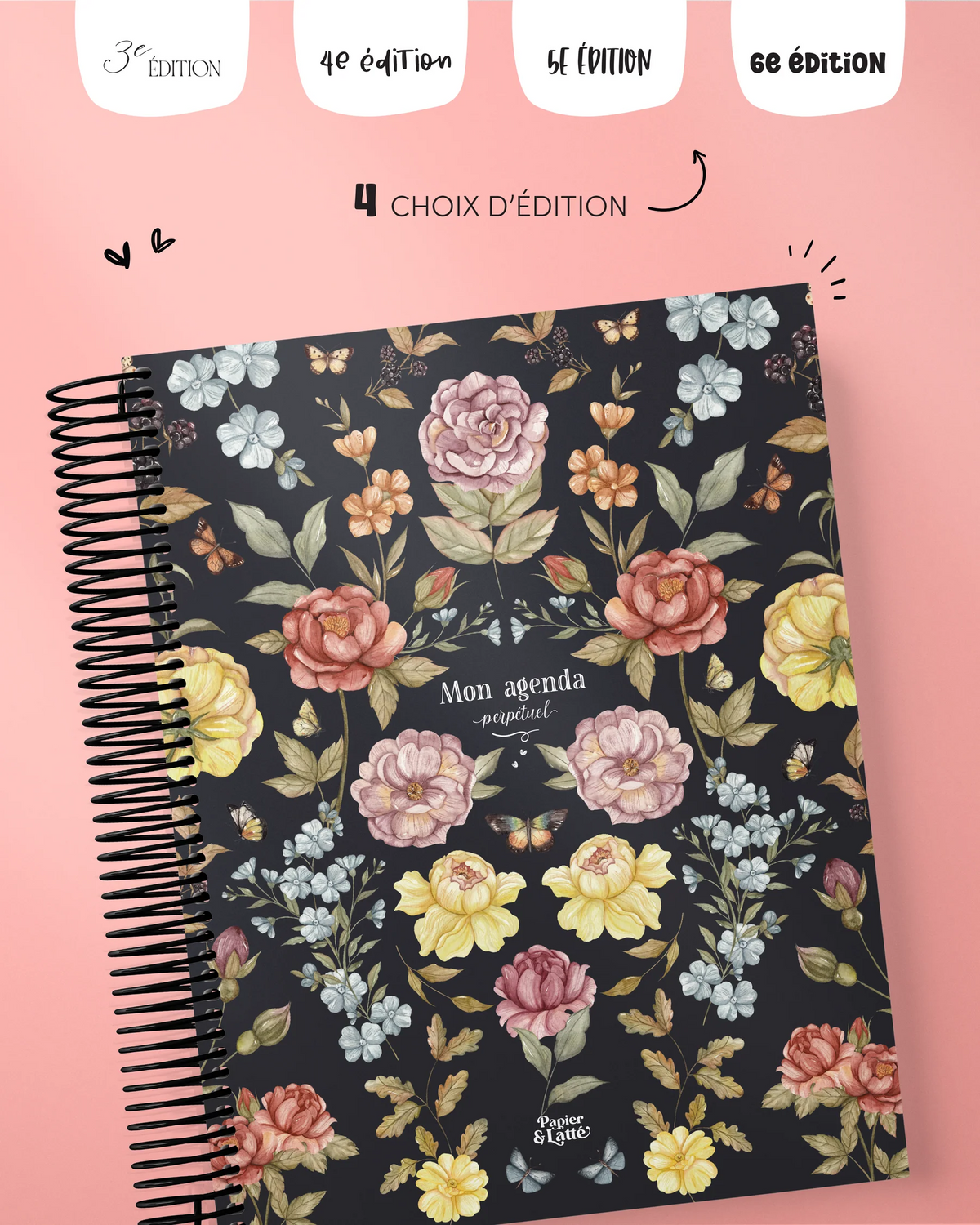 Agenda 6e Édition Non-Daté Isadora