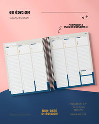 Agenda 6e Édition Isadora