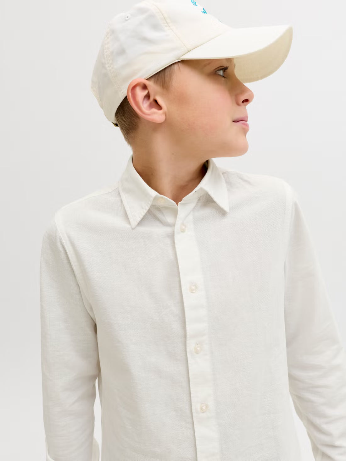 Chemise Junior Jjeaxel Blanche