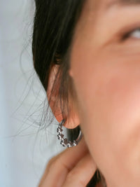 Clous D'oreilles June Argent