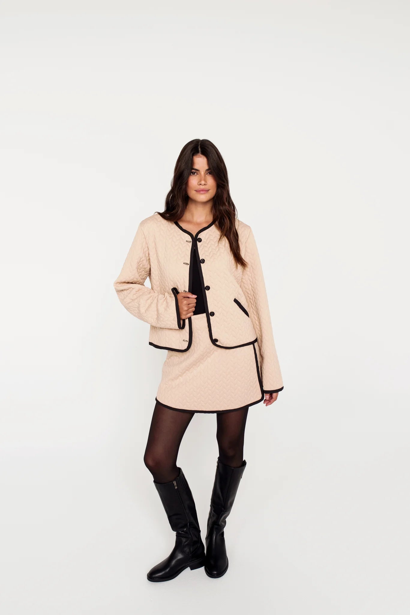 Jupe Piper Beige