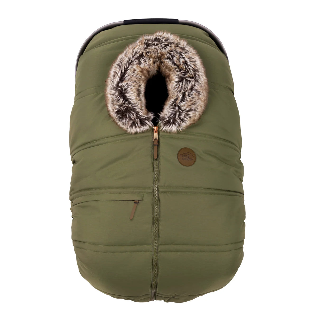 Housse Hiver Pour Siège D'auto Classique Kaki (-30C à 5C)