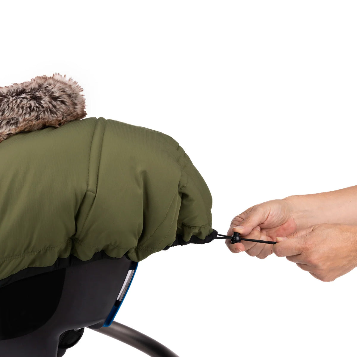 Housse Hiver Pour Siège D'auto Classique Kaki (-30C à 5C)
