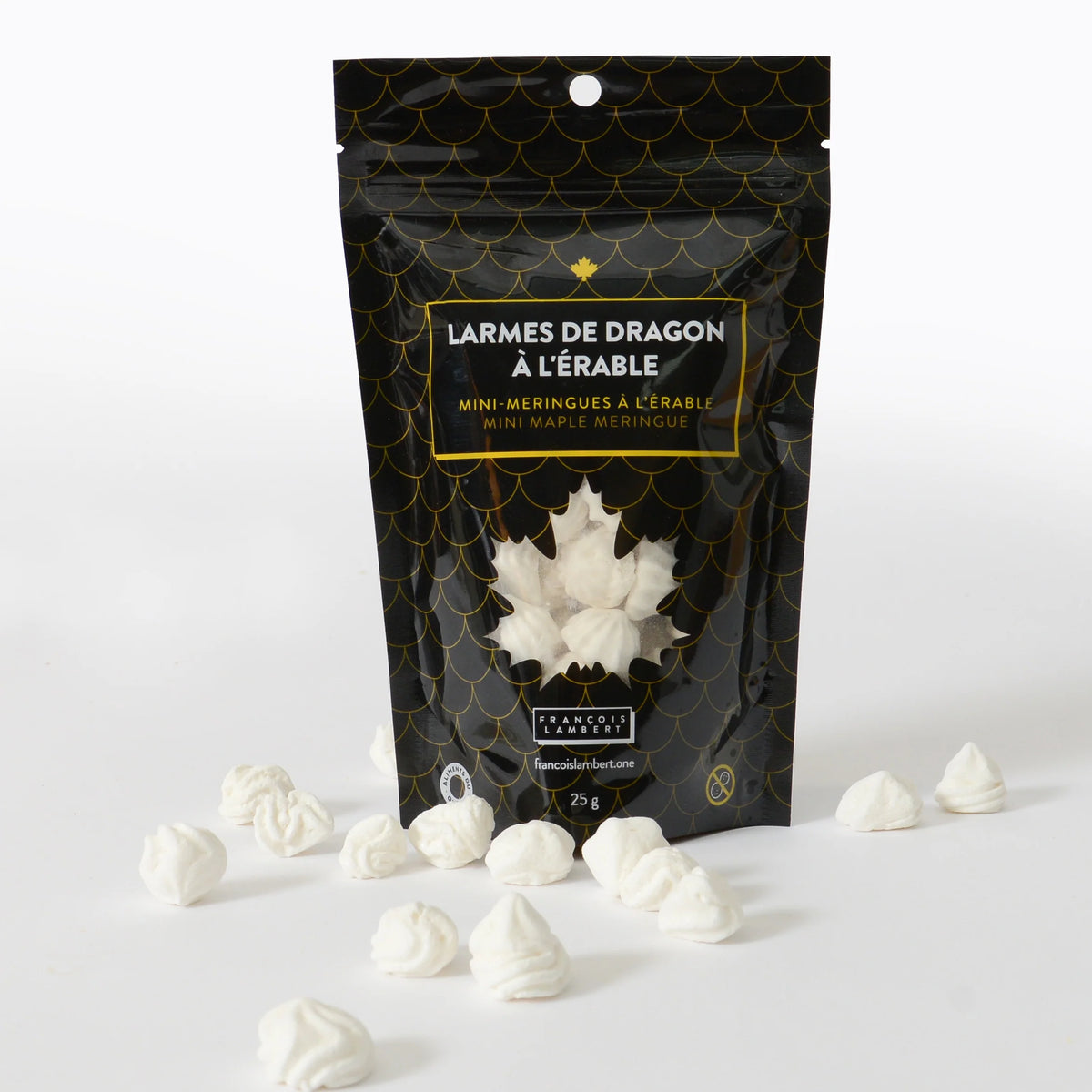 Larmes De Dragon (Mini-Meringue) À L'Érable