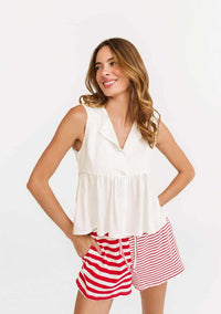 Blouse Léanne Blanche