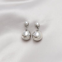 Boucles D'oreilles Les Boules Argent