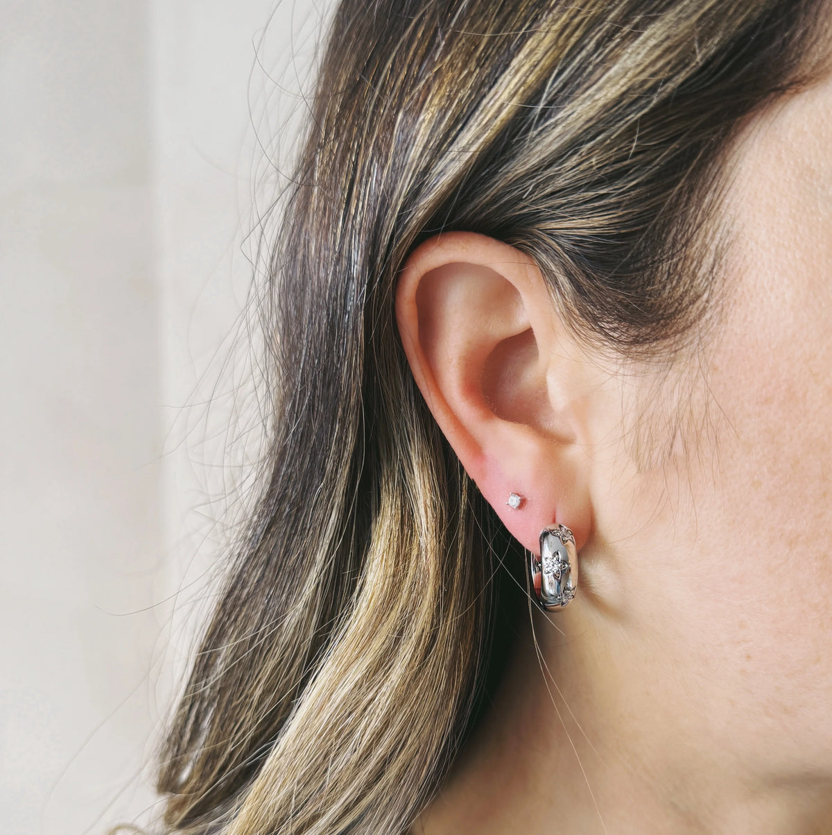 Boucles D'oreilles Liatta Argent