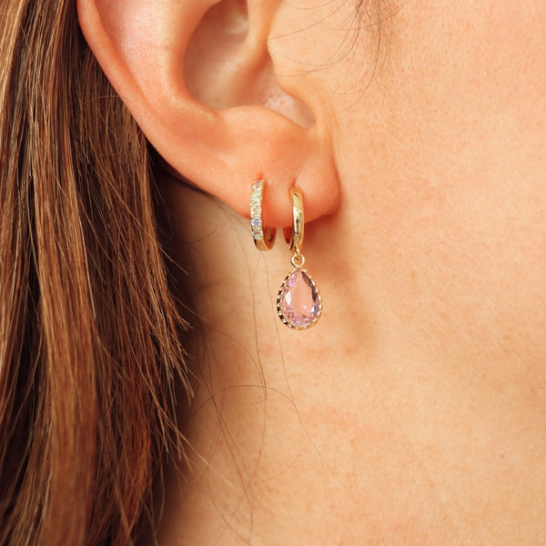 Boucles D'oreilles Dipo Lilas