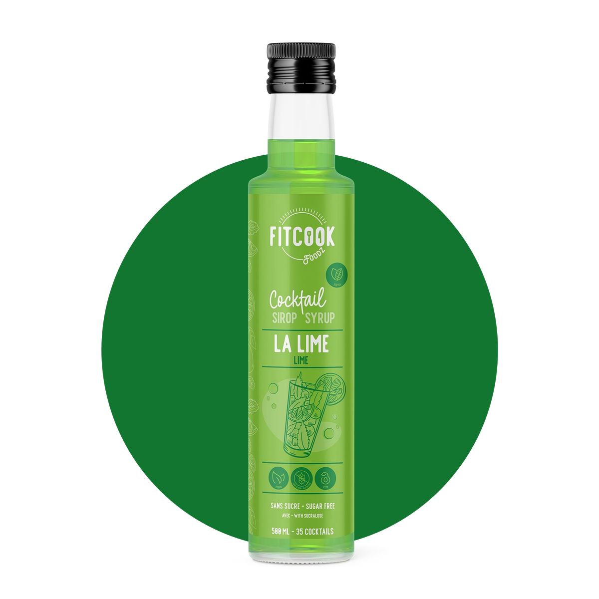 Sirop À Cocktail La Lime