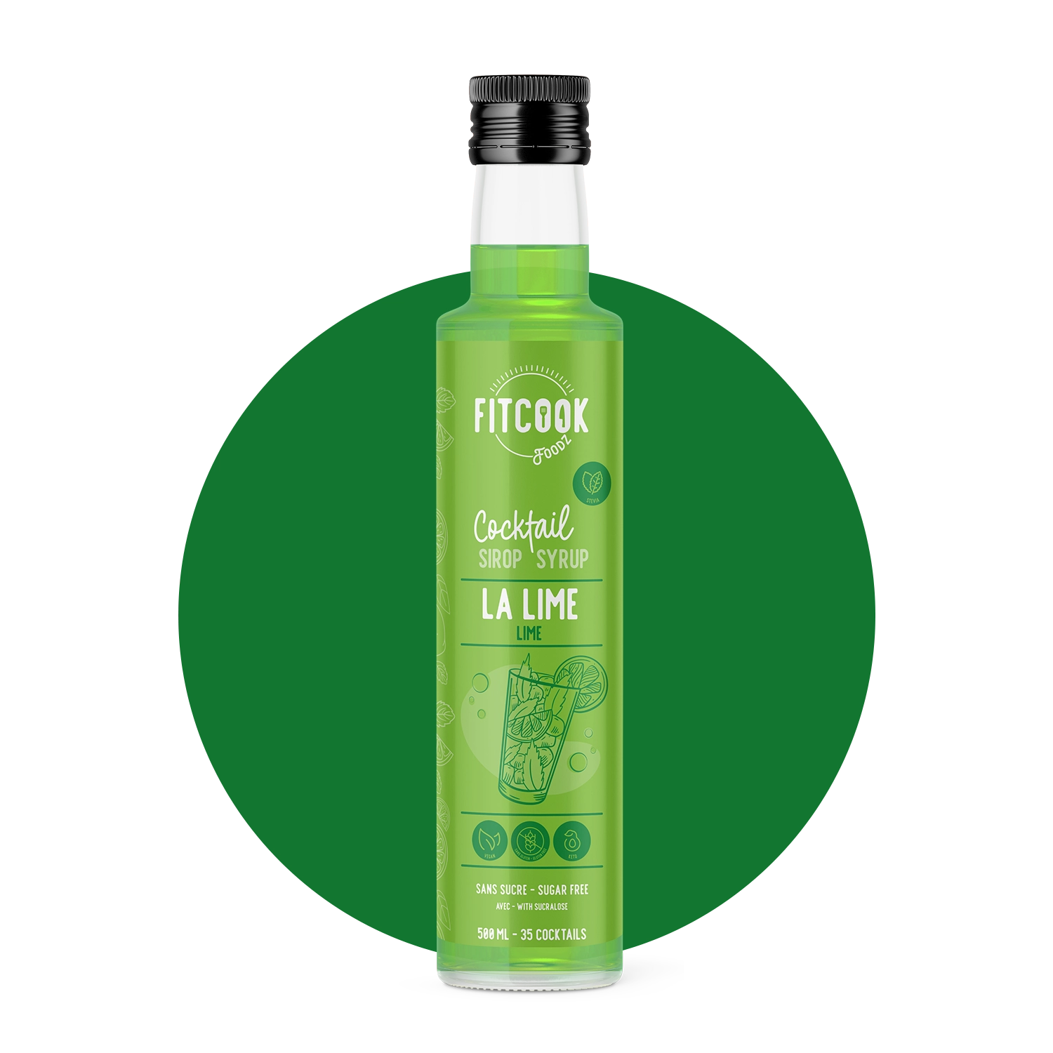 Sirop À Cocktail La Lime