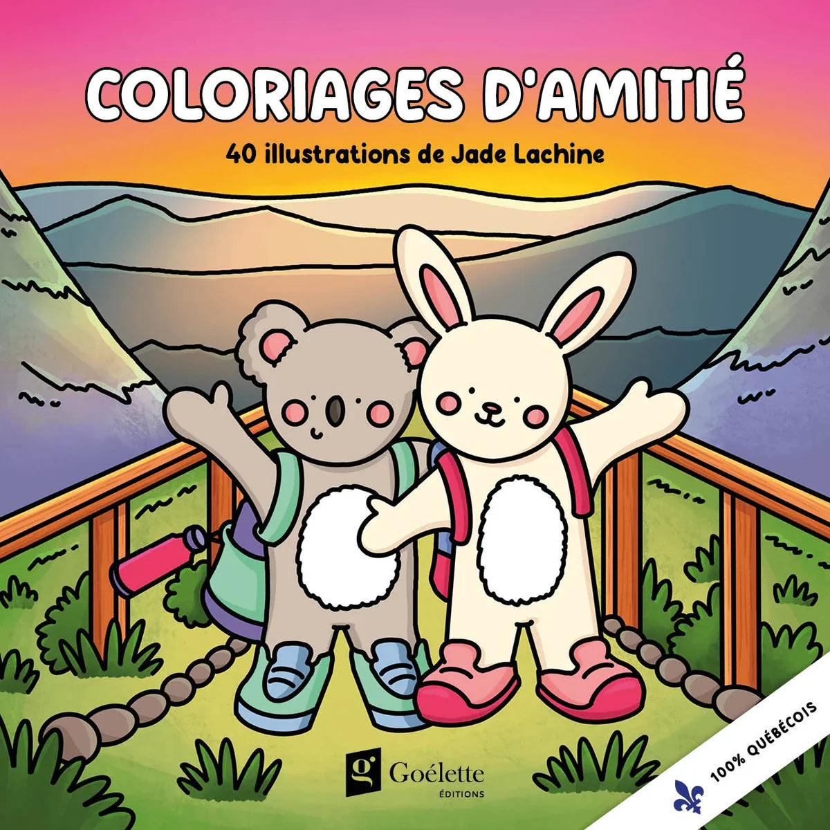 Livre À Colorier Jade Lachine Coloriages D'amitié