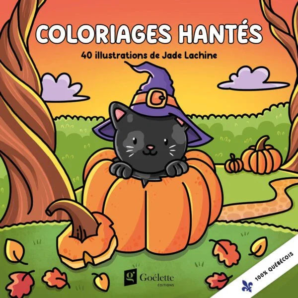 Livre À Colorier Jade Lachine Coloriages Hantés