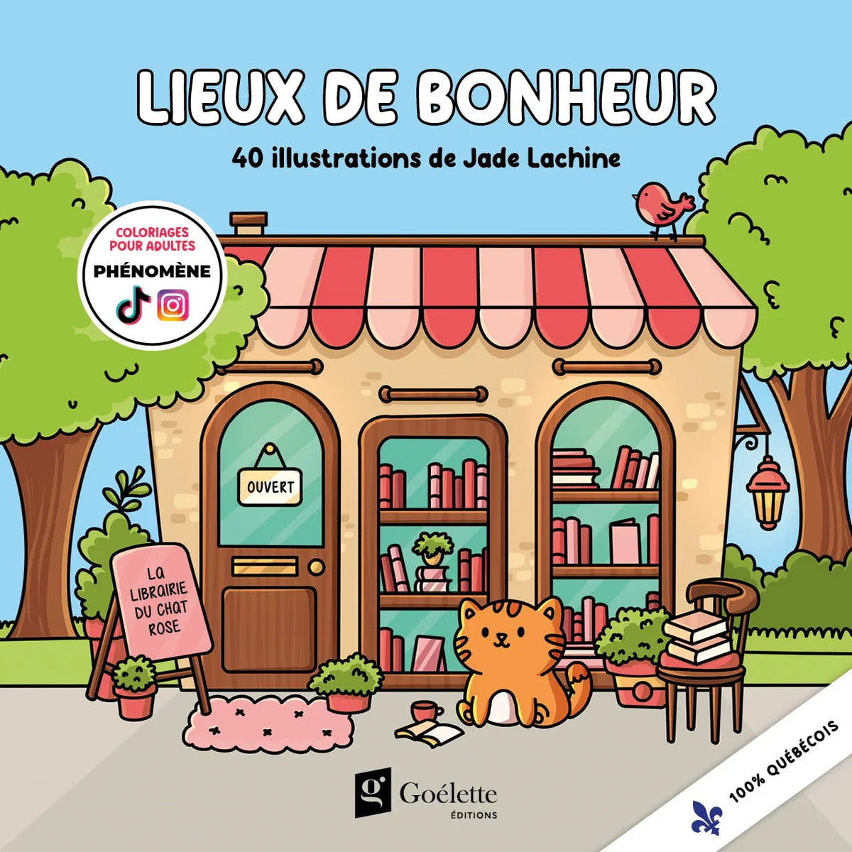 Livre À Colorier Jade Lachine Lieux De Bonheur