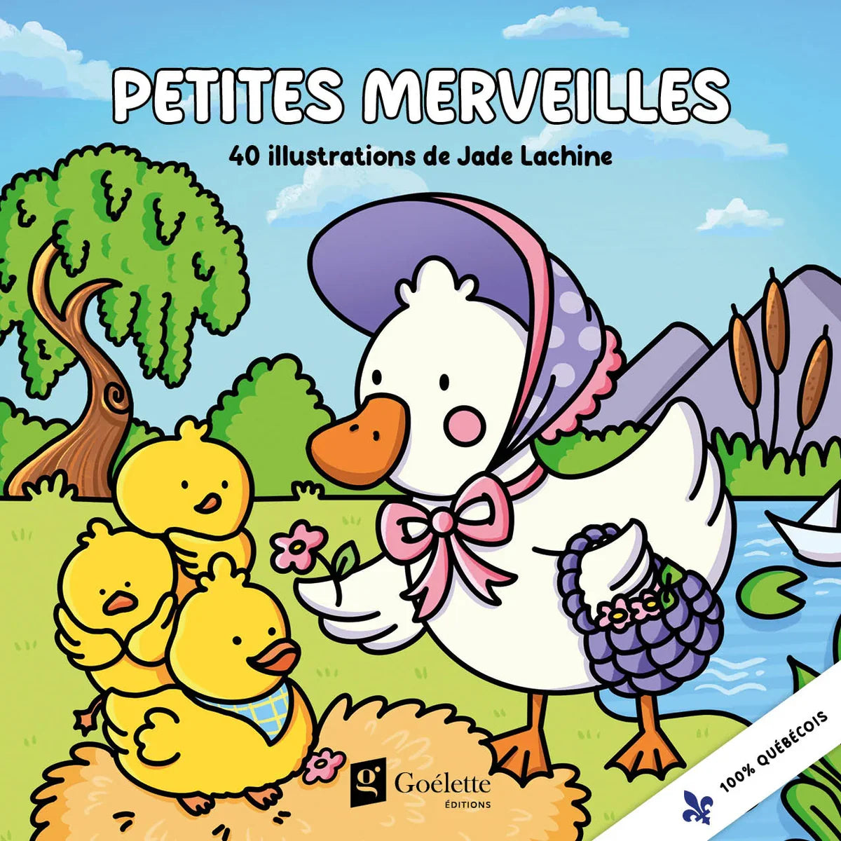 Livre À Colorier Jade Lachine Petites Merveilles