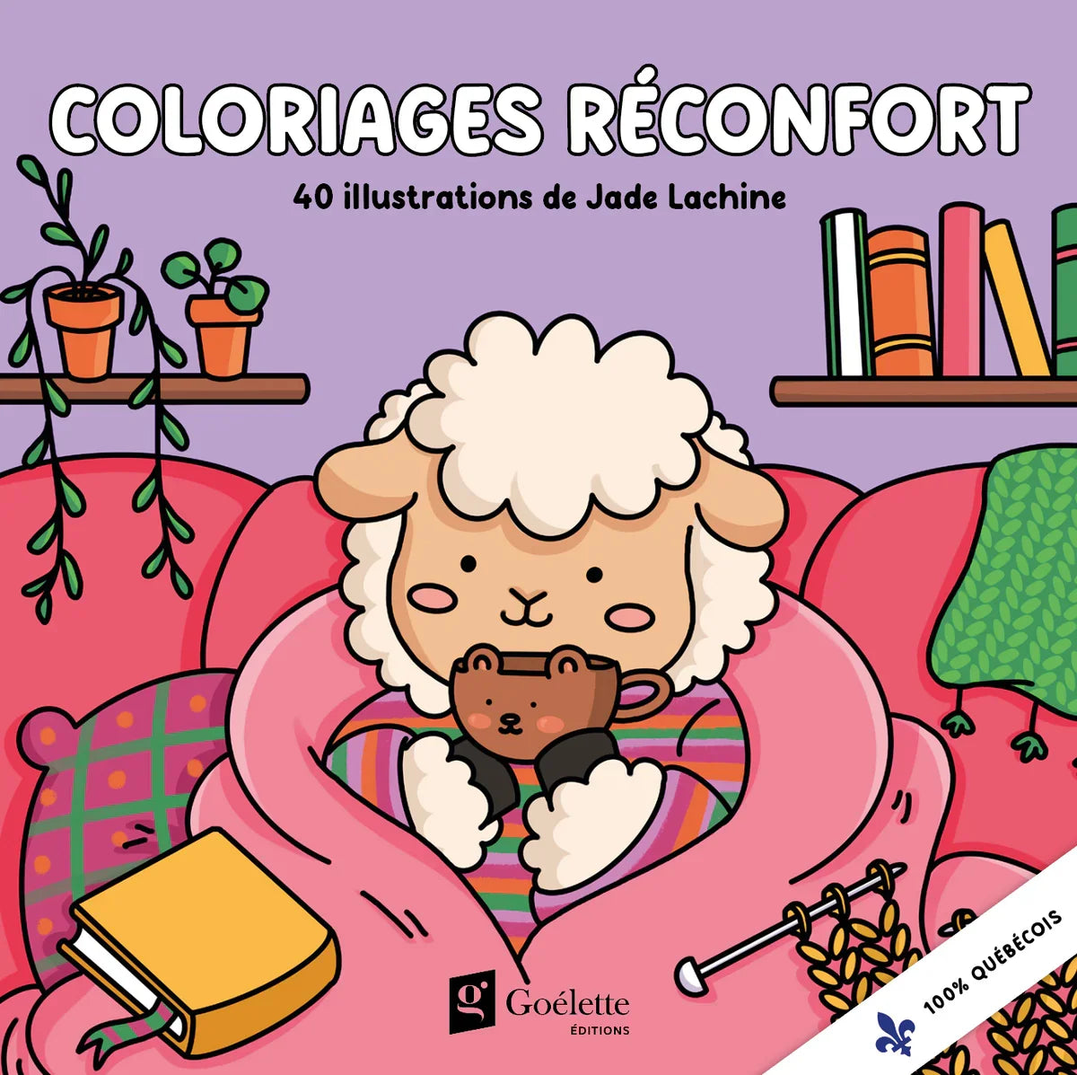 Livre À Colorier Jade Lachine Réconfort