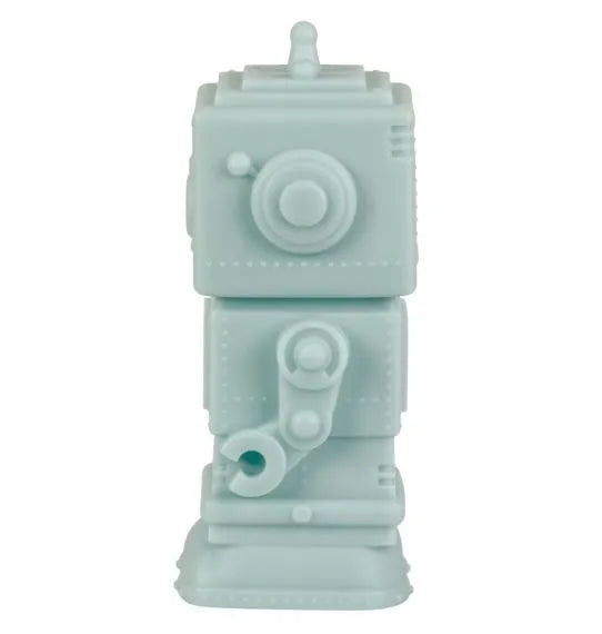 Petite Veilleuse Robot Bleu Fumé