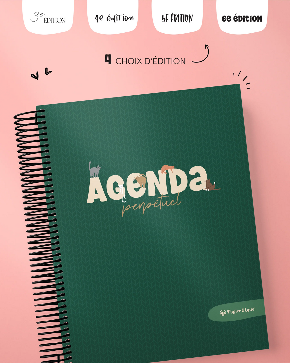 Agenda 4e Édition Non-Daté lucia