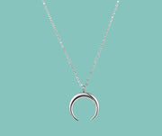Collier Lune Argent