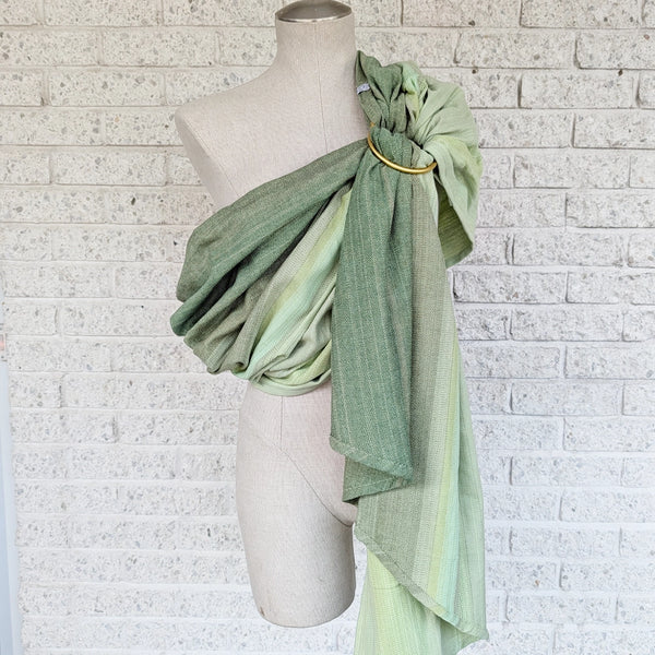 Écharpe Ajustable Lin Ring Sling Matcha