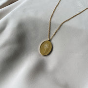 Collier Fleurs De Naissance Or - Mai