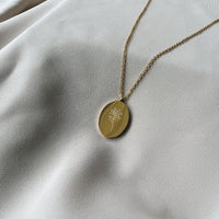 Collier Fleurs De Naissance Or - Mai