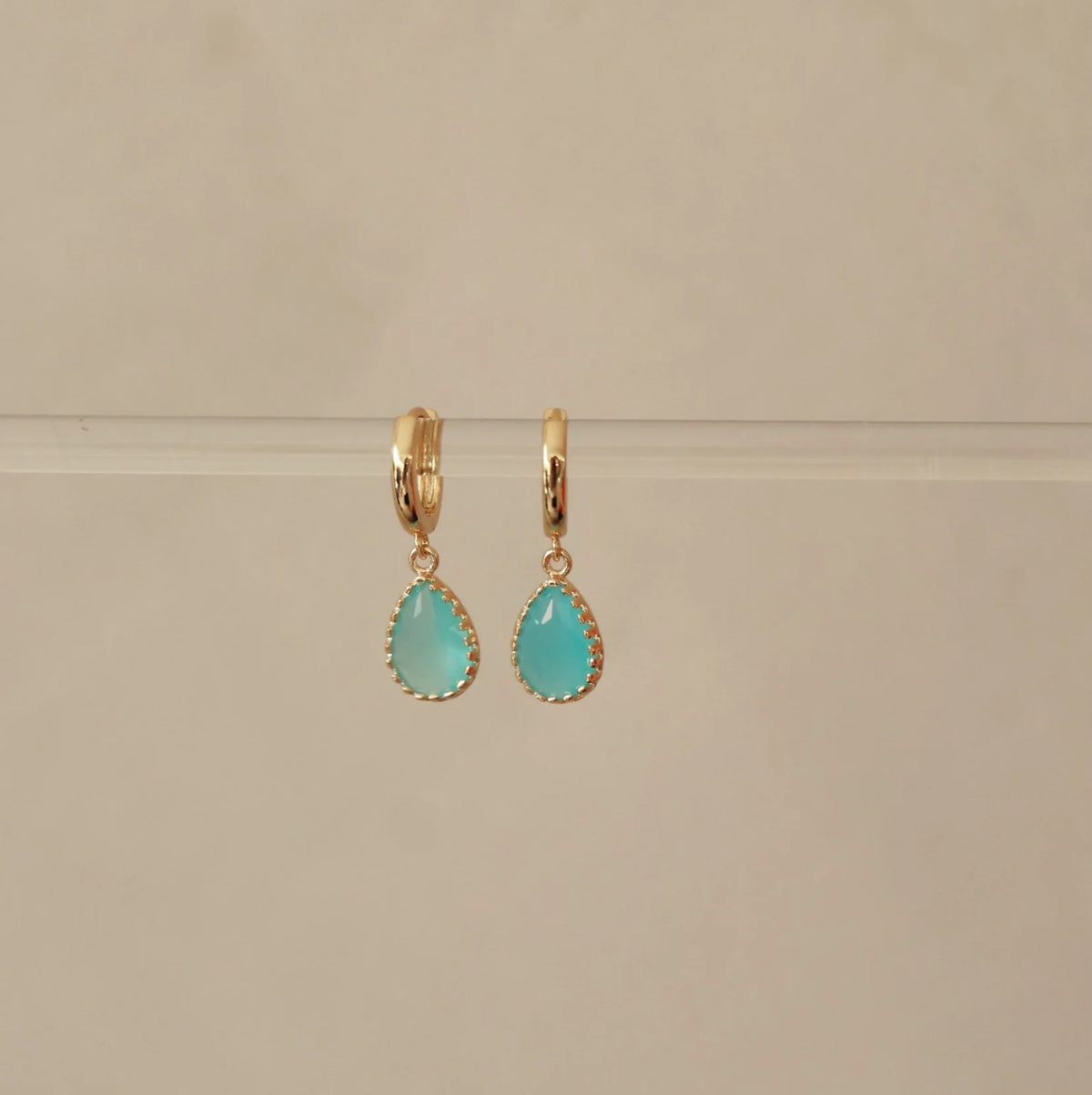 Boucles D'oreilles Dipo Menthe