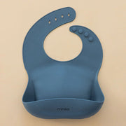 Bavoir Silicone - Indigo