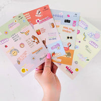 Autocollant Collection Mots - Ensembles De 4 Feuilles