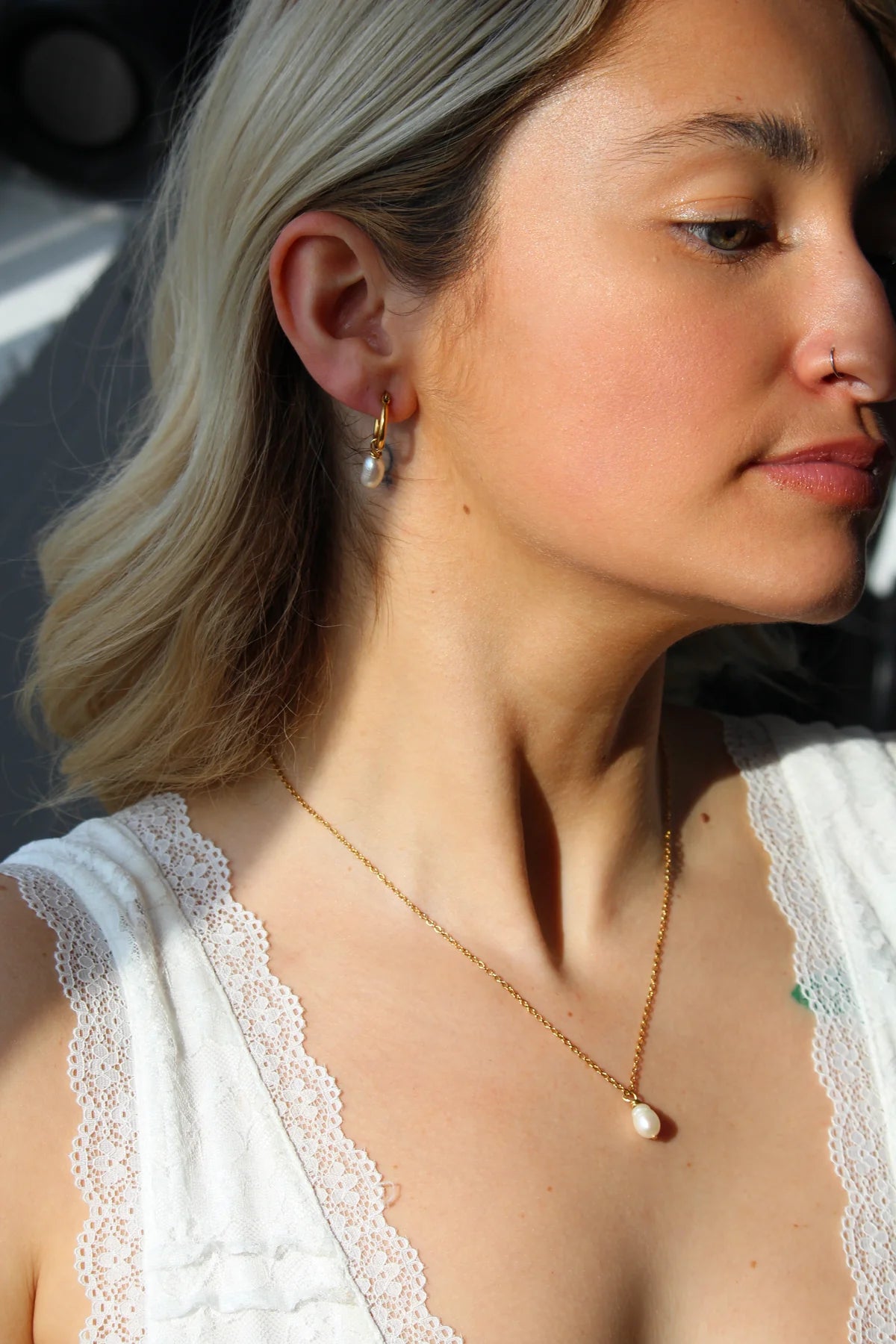 Boucles D'oreilles Mykonos Or