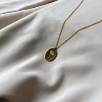Collier Fleurs De Naissance Or - Novembre