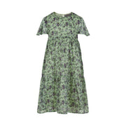 Robe Floral Verte