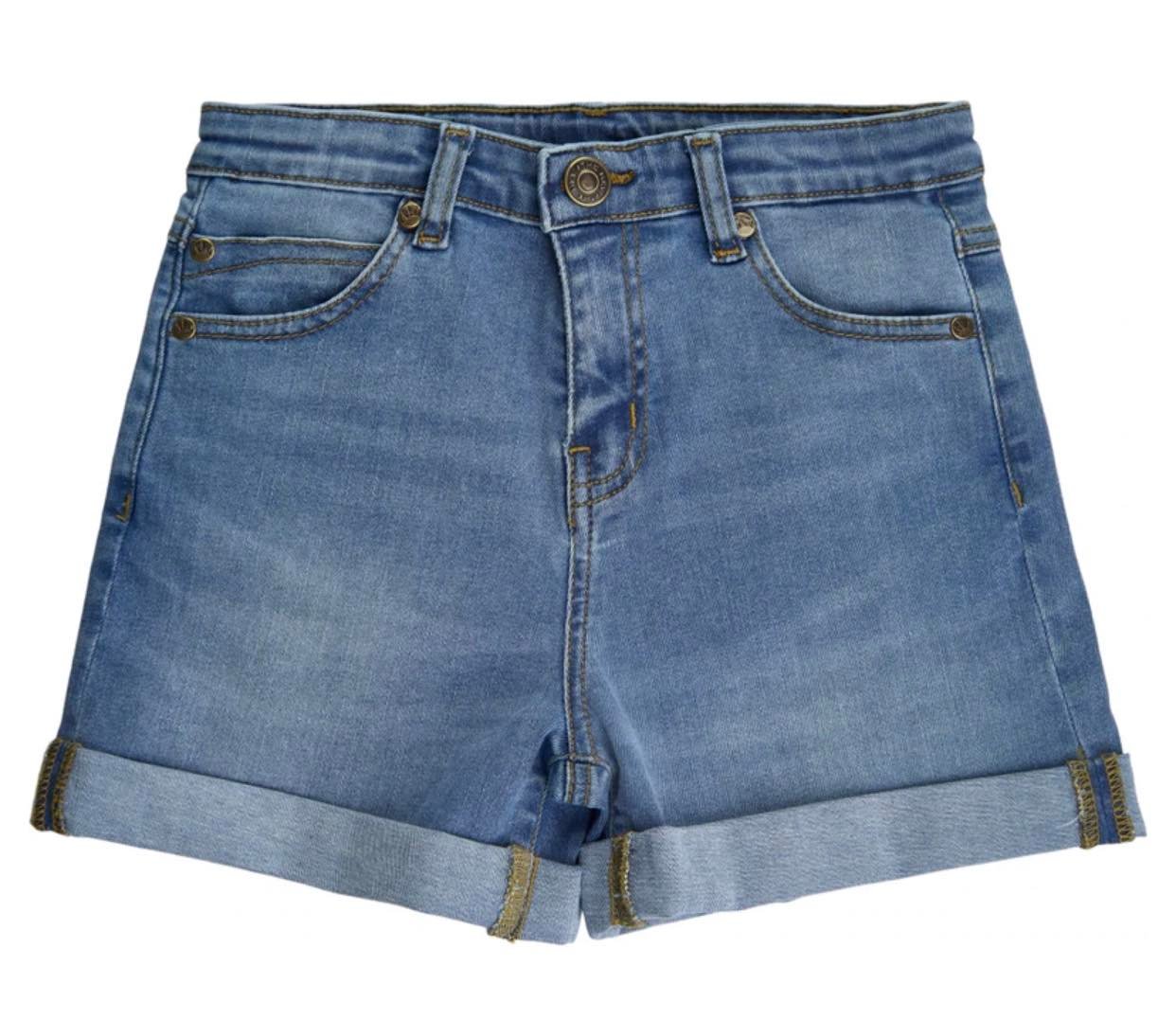 Short En Jeans Basta Bleu Pâle