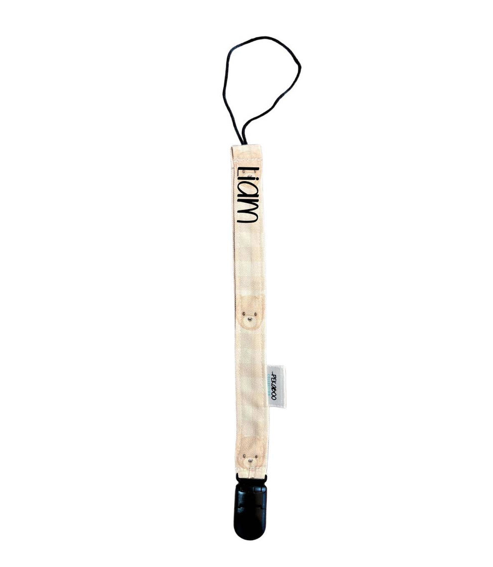 Attache-Suce Ourson Beige (Noir)