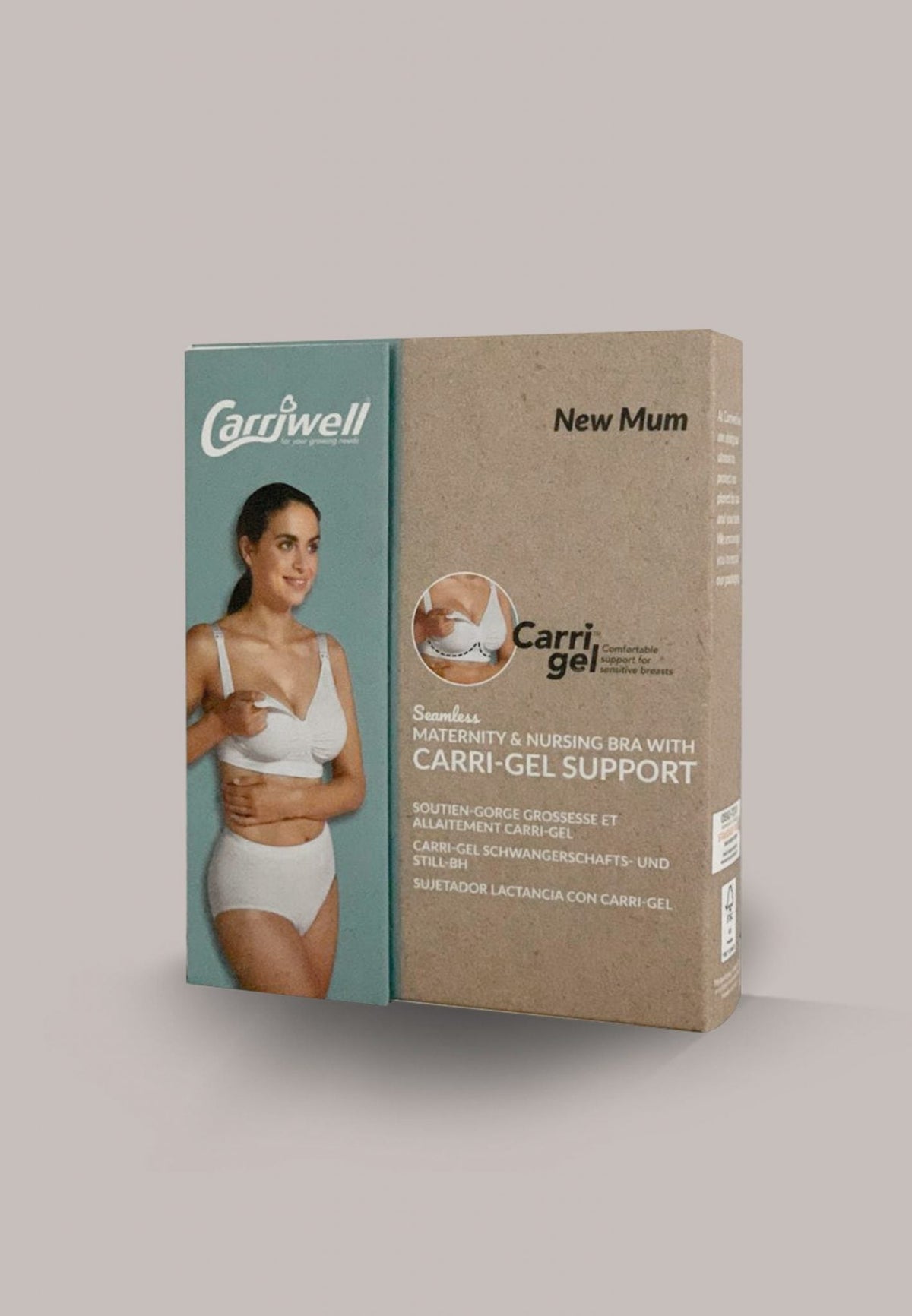 Soutien-Gorge Grossesse Et Allaitement Carri-Gel Blanc