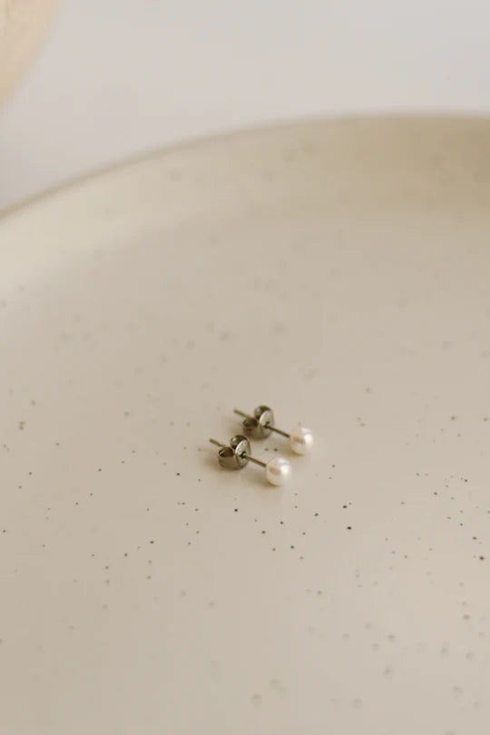 Boucles D'oreilles Perles 4 mm