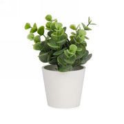 Petite Plante Artificielle Pot Blanc