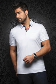 Polo Eagle Blanc