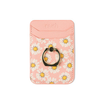 Porte-Cartes Voyage Rose Fleurs