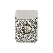 Porte-Cartes Voyage Abstrait Noir