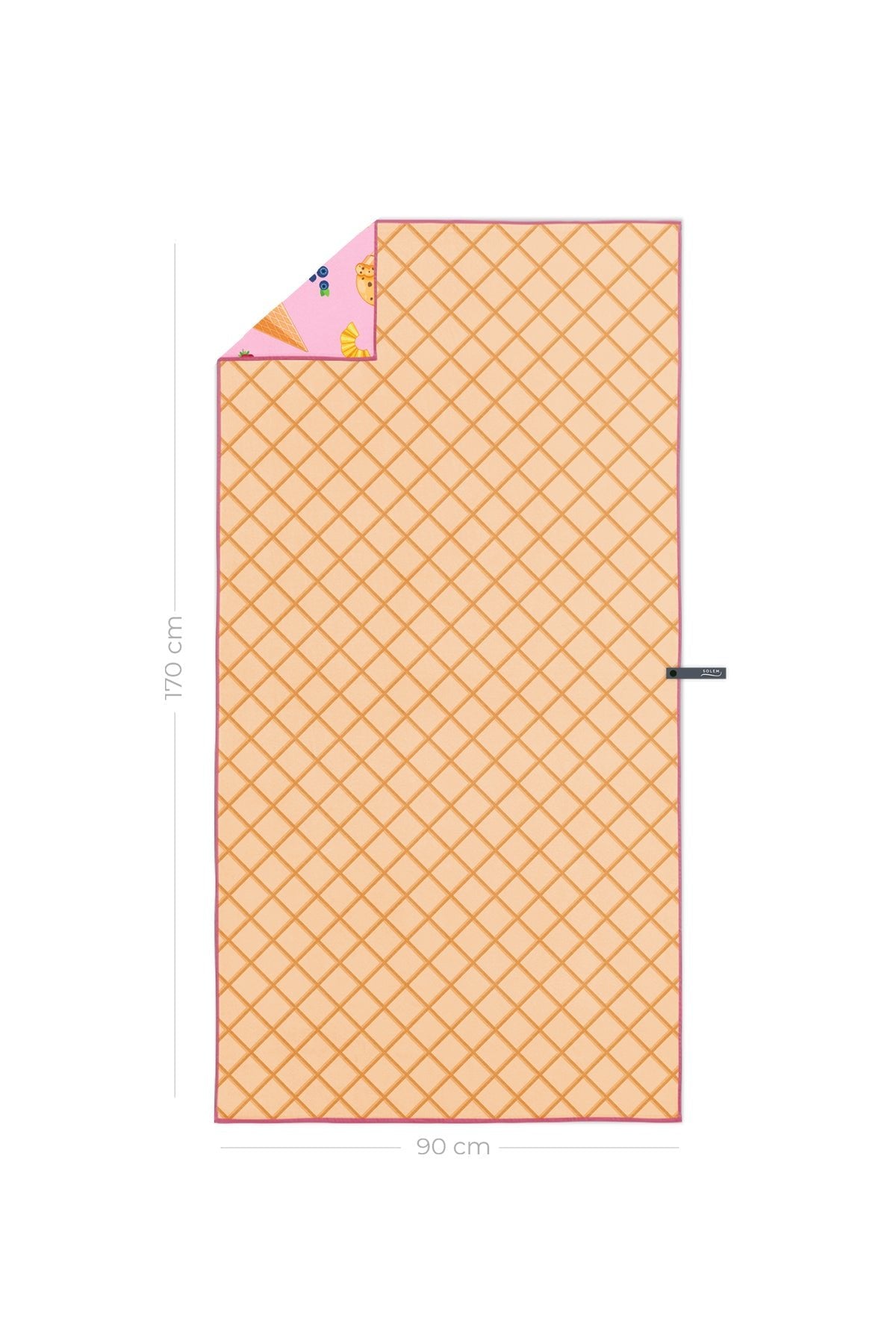 Serviette Microfibre Mélodie Givrée